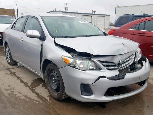 2T1BU4EE8DC059026 - 2013 TOYOTA COROLLA BA SILVER photo 1