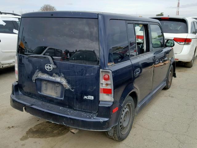 JTLKT334250210644 - 2005 TOYOTA SCION XB Көк фото 4