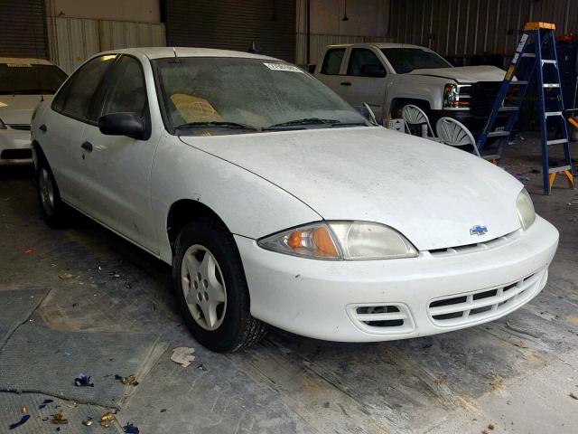 1G1JC524417380843 - 2001 CHEVROLET CAVALIER B WHITE photo 1