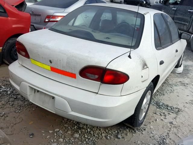 1G1JC524417380843 - 2001 CHEVROLET CAVALIER B WHITE photo 4