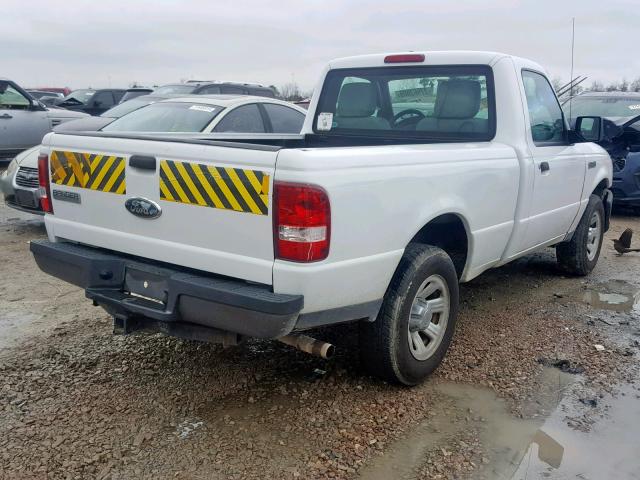 1FTKR1ADXBPA59928 - 2011 FORD RANGER WHITE photo 4