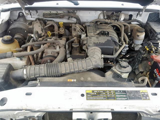 1FTKR1ADXBPA59928 - 2011 FORD RANGER WHITE photo 7