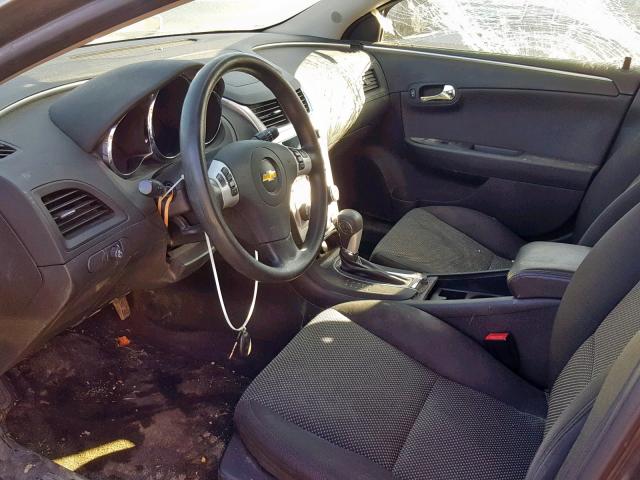 1G1ZC5E05CF245536 - 2012 CHEVROLET MALIBU 1LT ნაცრისფერი ფოტო 5