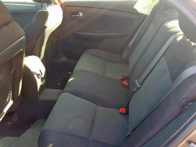 1G1ZC5E05CF245536 - 2012 CHEVROLET MALIBU 1LT ნაცრისფერი ფოტო 6