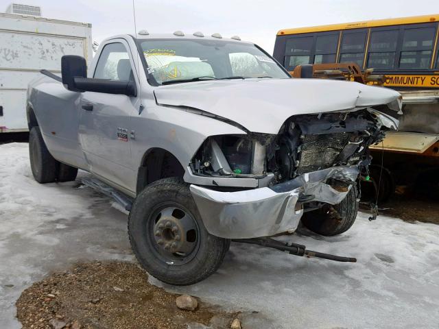 3C63DRAL0CG302815 - 2012 DODGE RAM 3500 S SILVER photo 1