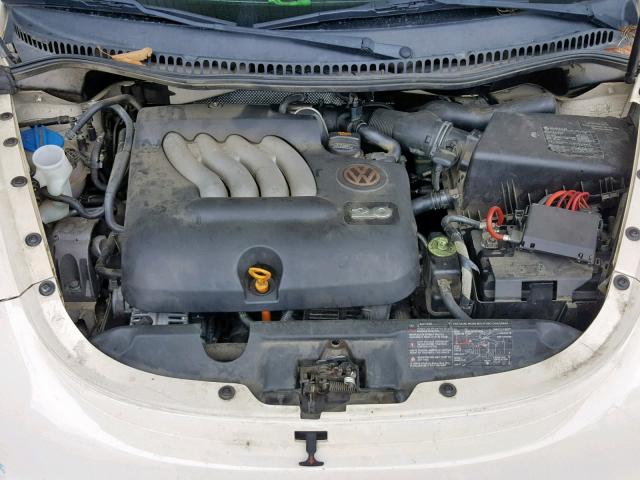 3VWCM31Y85M316707 - 2005 VOLKSWAGEN NEW BEETLE Krem foto 7