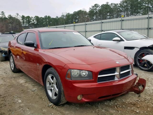 2B3KA33V09H630206 - 2009 DODGE CHARGER SX RED photo 1