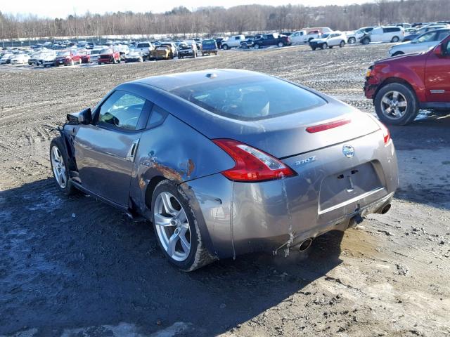 JN1AZ4EH9CM563001 - 2012 NISSAN 370Z BASE GRAY photo 3