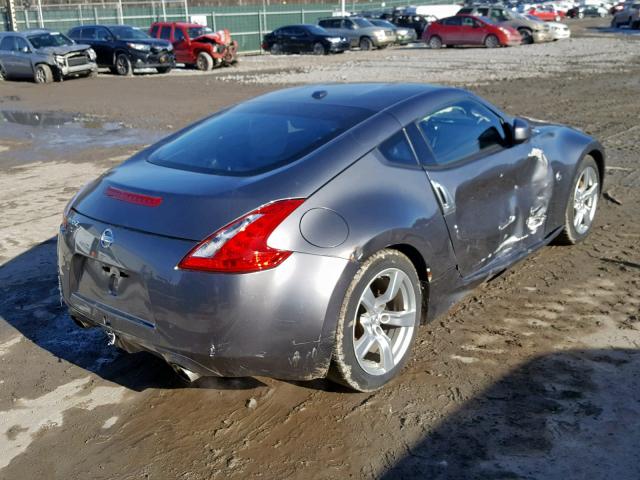 JN1AZ4EH9CM563001 - 2012 NISSAN 370Z BASE GRAY photo 4