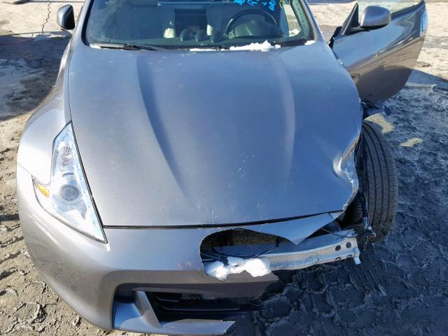 JN1AZ4EH9CM563001 - 2012 NISSAN 370Z BASE GRAY photo 7