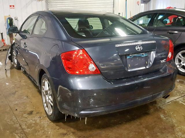 JTKDE177670207572 - 2007 TOYOTA SCION TC GRAY photo 3