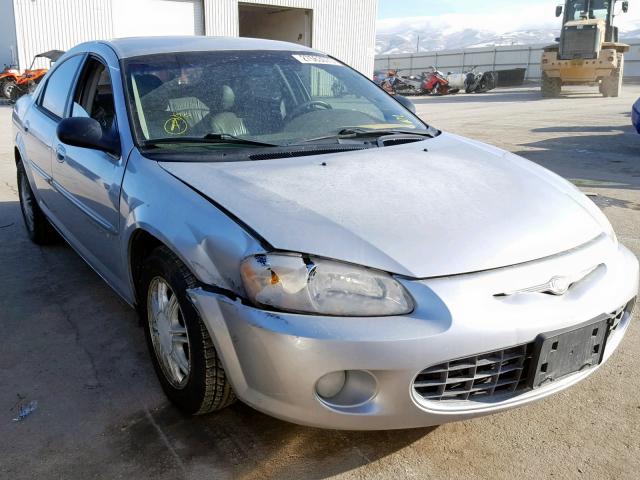 1C3EL56U71N501075 - 2001 CHRYSLER SEBRING LX SILVER photo 1