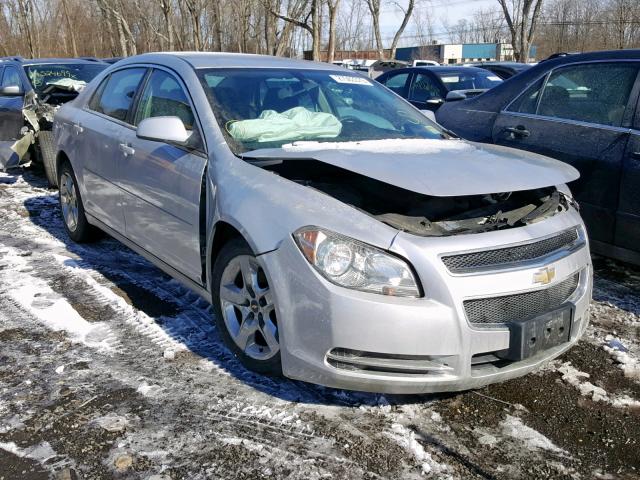 1G1ZH57B39F134721 - 2009 CHEVROLET MALIBU 1LT SILVER photo 1