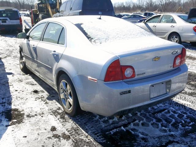 1G1ZH57B39F134721 - 2009 CHEVROLET MALIBU 1LT SILVER photo 3