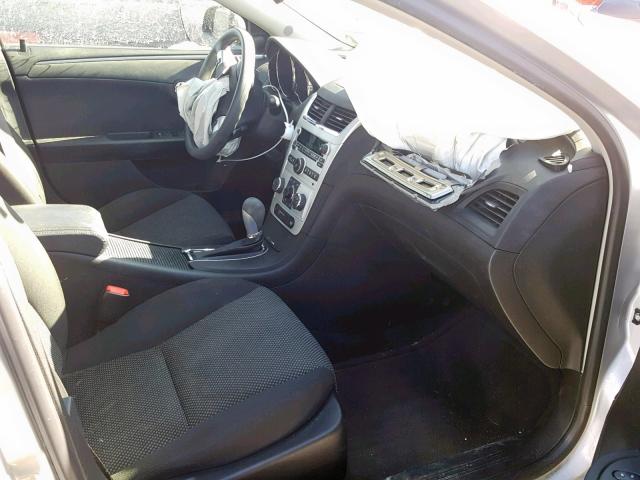 1G1ZH57B39F134721 - 2009 CHEVROLET MALIBU 1LT SILVER photo 5