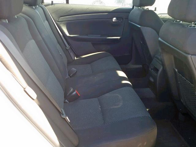 1G1ZH57B39F134721 - 2009 CHEVROLET MALIBU 1LT SILVER photo 6