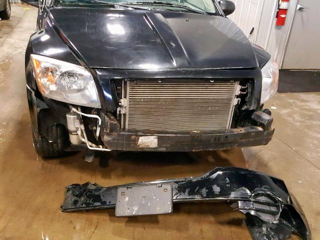 1B3HB28B27D403027 - 2007 DODGE CALIBER BLACK photo 9