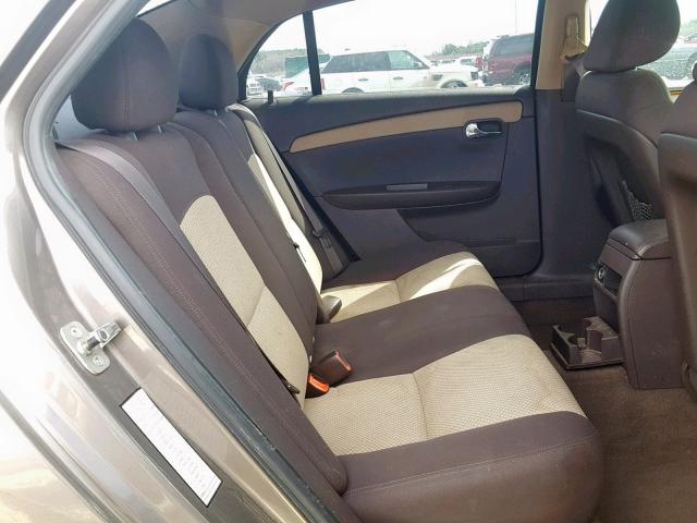 1G1ZC5EU0BF131896 - 2011 CHEVROLET MALIBU 1LT ნაცრისფერი ფოტო 6