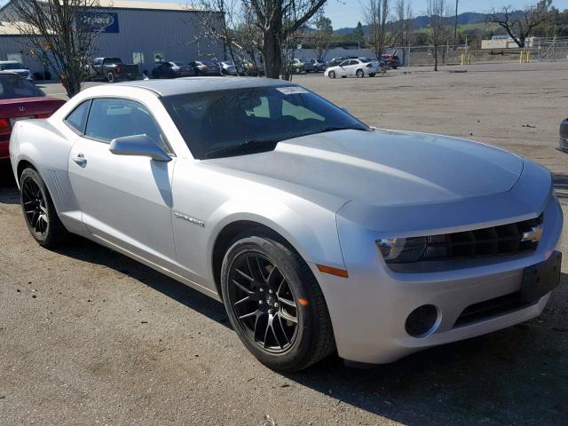 2G1FA1ED2B9158401 - 2011 CHEVROLET CAMARO LS SILVER photo 1