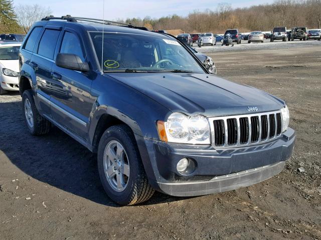 1J8HR58287C701706 - 2007 JEEP GRAND CHER BLUE photo 1