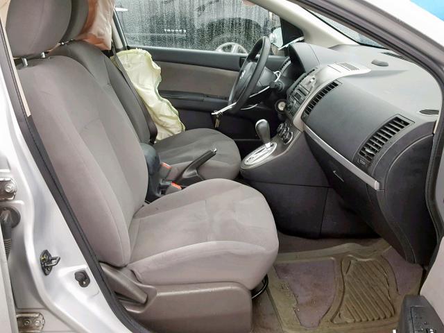 3N1AB6AP8CL769692 - 2012 NISSAN SENTRA 2.0 SILVER photo 5