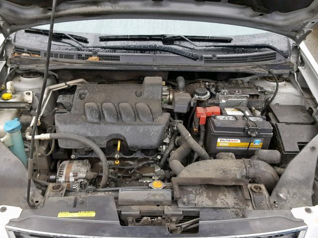 3N1AB6AP8CL769692 - 2012 NISSAN SENTRA 2.0 SILVER photo 7