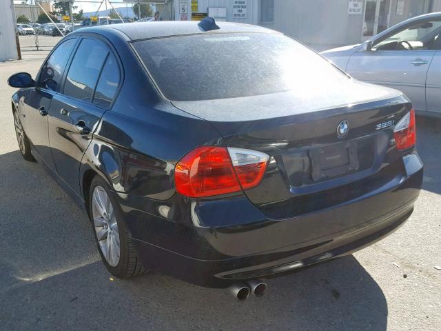 WBAVC53588FZ83873 - 2008 BMW 328 I SULE BLACK photo 3