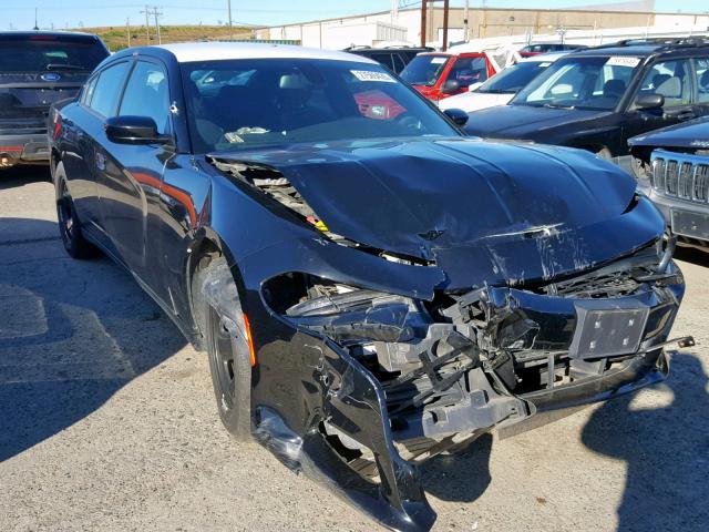 2C3CDXAG7GH276658 - 2016 DODGE CHARGER PO BLACK photo 1