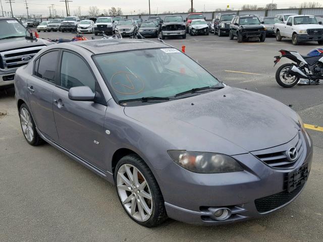 JM1BK323X61509690 - 2006 MAZDA 3 S GRAY photo 1