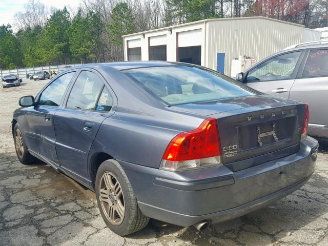 YV1RS592592740299 - 2009 VOLVO S60 2.5T SILVER photo 3