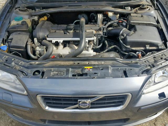 YV1RS592592740299 - 2009 VOLVO S60 2.5T SILVER photo 7