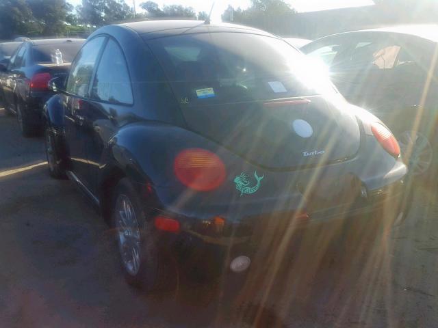 3VWDD21C13M424490 - 2003 VOLKSWAGEN NEW BEETLE Qara foto 3