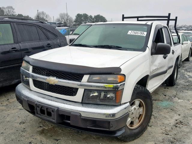 1GCCS136X58153961 - 2005 CHEVROLET COLORADO WHITE photo 2