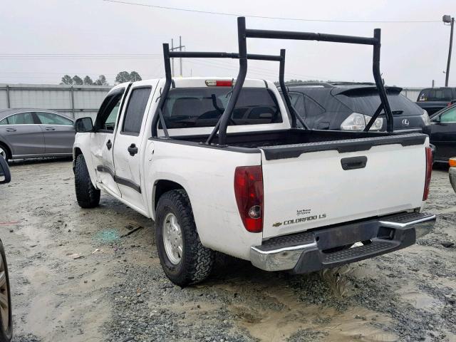 1GCCS136X58153961 - 2005 CHEVROLET COLORADO WHITE photo 3