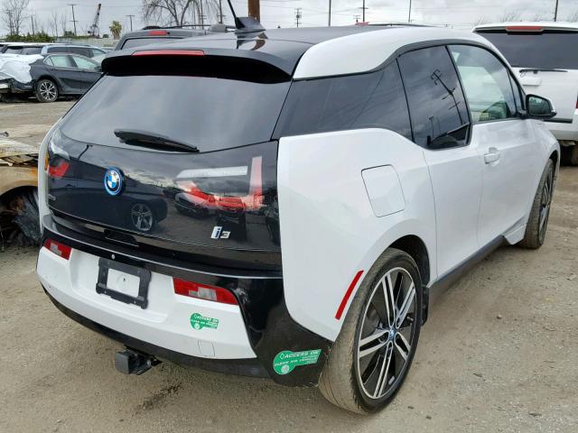 WBY1Z4C54EV274450 - 2014 BMW I3 REX WHITE photo 4