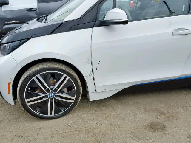 WBY1Z4C54EV274450 - 2014 BMW I3 REX WHITE photo 9