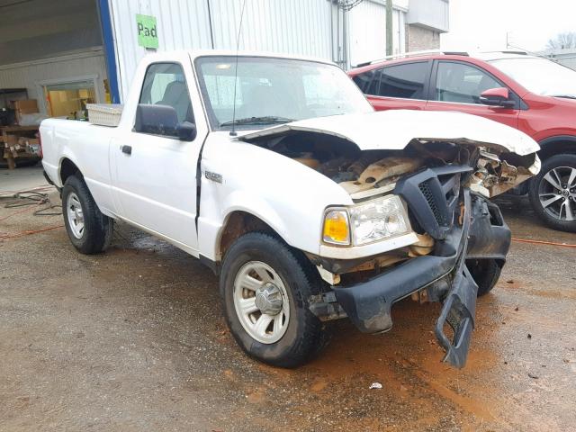 1FTYR10D97PA87528 - 2007 FORD RANGER WHITE photo 1