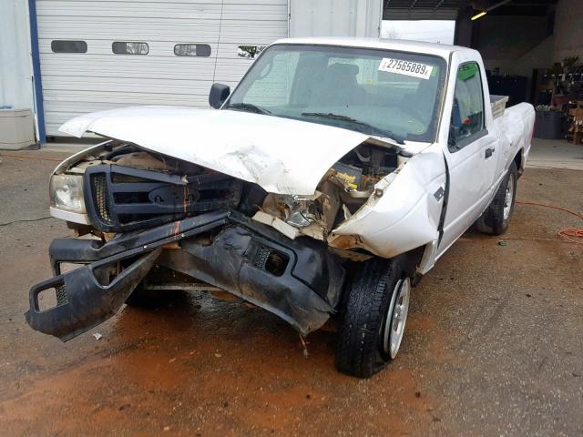 1FTYR10D97PA87528 - 2007 FORD RANGER WHITE photo 2