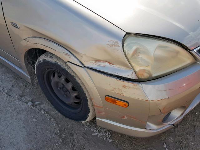 JS2RA62S265304227 - 2006 SUZUKI AERIO GOLD photo 9