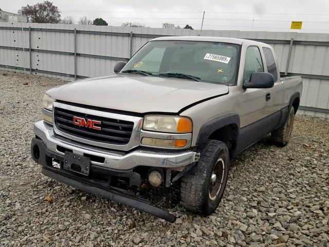 2GTEK19BX51254160 - 2005 GMC NEW SIERRA TWO TONE photo 2