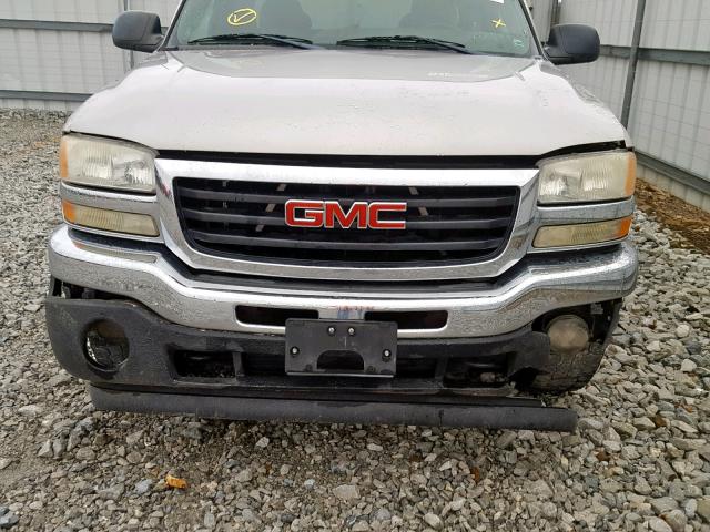 2GTEK19BX51254160 - 2005 GMC NEW SIERRA TWO TONE photo 9