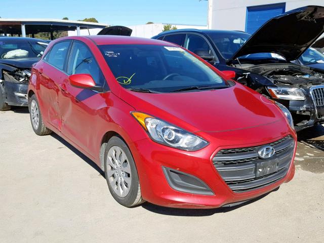 KMHD35LH9GU284069 - 2016 HYUNDAI ELANTRA GT RED photo 1