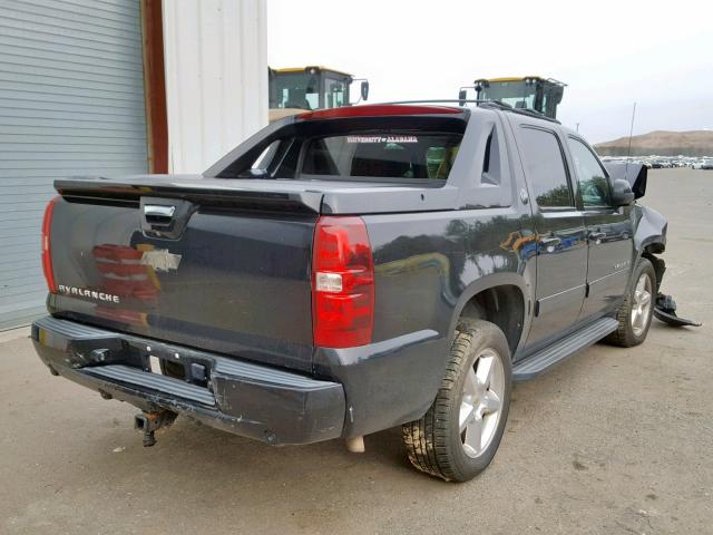 3GNTKFE76DG337264 - 2013 CHEVROLET AVALANCHE BLACK photo 4