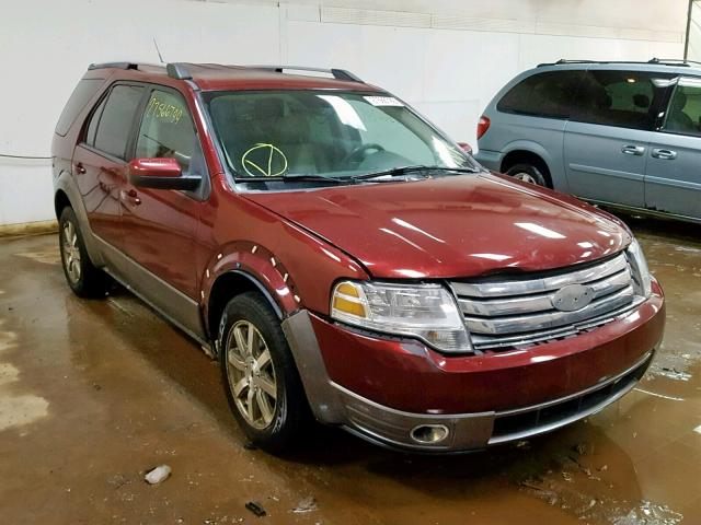 1FMDK02W18GA39014 - 2008 FORD TAURUS X S BURGUNDY photo 1