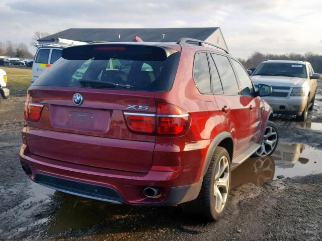 5UXZV4C5XBL739450 - 2011 BMW X5 XDRIVE3 Qırmızı foto 4