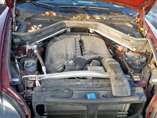 5UXZV4C5XBL739450 - 2011 BMW X5 XDRIVE3 Qırmızı foto 7