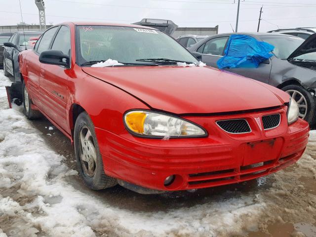 1G2NE52T7XM769095 - 1999 PONTIAC GRAND AM S RED photo 1