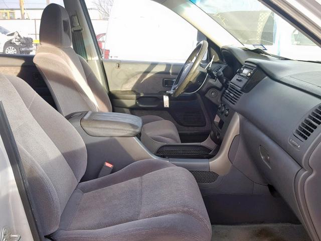 2HKYF18183H566676 - 2003 HONDA PILOT LX SILVER photo 5