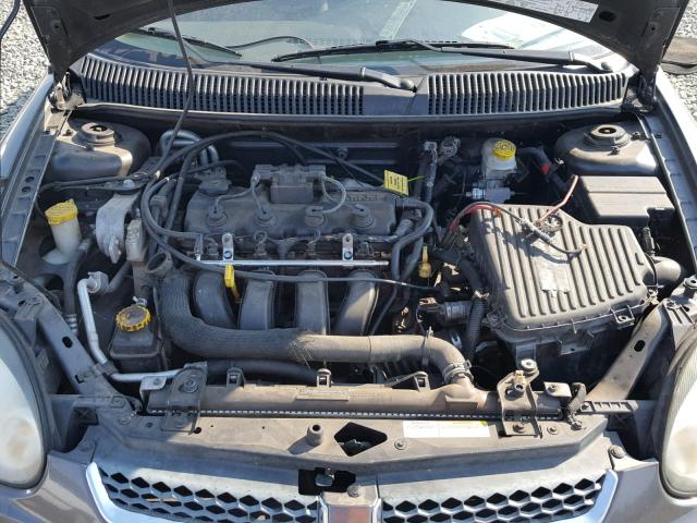 1B3ES26C23D177368 - 2003 DODGE NEON SE GRAY photo 7