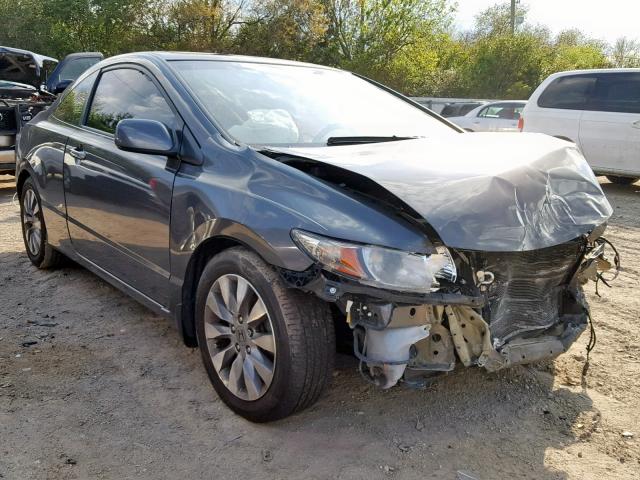 2HGFG1B98AH528178 - 2010 HONDA CIVIC EXL CHARCOAL photo 1